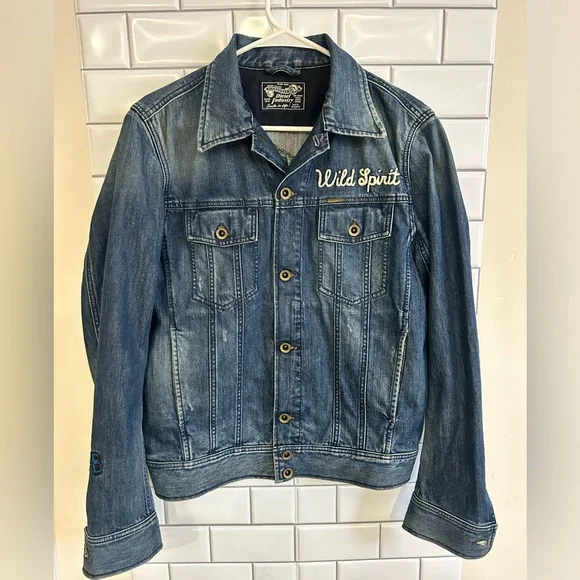 Diesel Industry Wild Spirit Women’s Jeans Jacket Size M - Picture 2 of 16